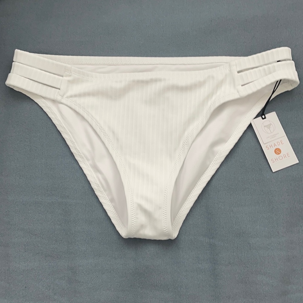 White Shade & Shore bikini bottoms